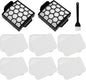 VIEWALL Filters Replacement for Shark Pet ZU102 ZU100 Pet Pro ZU60 ZU62 Swivel Pro ZU51 NV151 NV150 CU50WM NV181 Pet Plus NV251 NV255 Navigator Upright Vacuum, Part 1238FT60 1239FT60