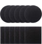Compost Bin Filters, 12 Pieces Compost Pail Replacement Filters, 6 Round and 6 Square (Black)