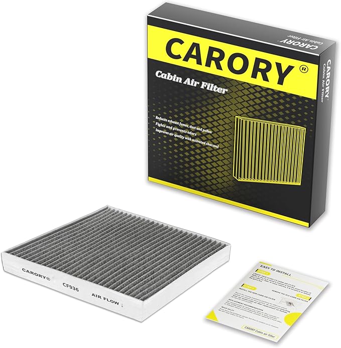 Cabin Air Filter w/Activated Carbon for Hyundai Palisade 2020 2021 2022 2023 2024 2025, CF12936, 97133-S8000