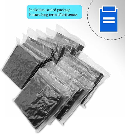 12 Pack Activated Carbon Filter Replacement Refills for KOTTO Solder Smoke Absorber Fume Ventilation Extractor, Compatible with ToolBud Solder Fume Extractor and Your DIY Fume Extractor