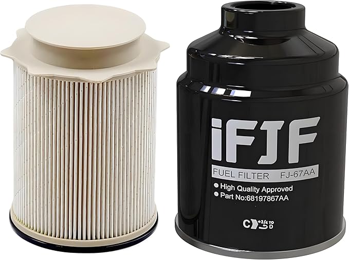 iFJF Fuel Filter/Water Separator for 2013-2018 Dodge Ram 2500 3500 4500 5500 6.7L Cummins Turbo Diesel Engines 68197867AA 68157291AA