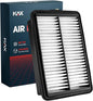 KAX Engine Air Filter, CA12057 Replacement for Elantra, Kona, Forte, Soul, Elantra GT, Veloster, 1.4L/1.6L/2.0L Advanced Air Filter Media, Increased Acceleration
