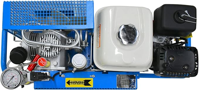 TUXING 4500Psi 300Bar High Pressure Diving Compressor,3.5CFM100L/min Air Flow for Scuba Breathing Snorkeling Water Sport Paintball (TXESB043)