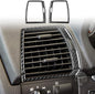 Carbon Fiber Interior Full Compatible with BMW X5 Air Conditioning Vents 4 pcs-1