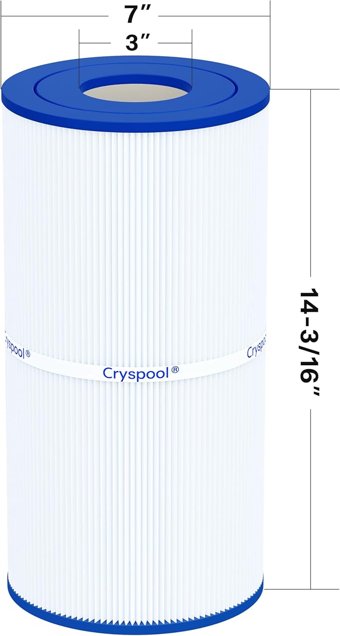Cryspool® 07033 Filter Compatible with CX410RE, Easy Clear Filter C400, C-7442, PA40, FC-1228, 40 Sq. Ft Pool Filter Cartridge, 1 Pack