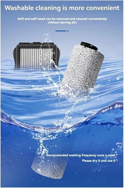 L99A-Brush Roller&Filter Replacement，Compatible For Tineco，1.0 Cordless Wet Dry Vacuum Floor Scrubber Cleaner Parts