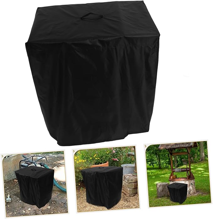 Garden Pump Cover Heavy-Duty Quick Installation Fits Filter Pumps Outdoor Protection for Sand Winter Small