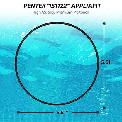151122 Water Filter o-Ring for Pentek Big Blue Water Filter O-Ring 151122-27, 01019189，151122-03 Size 5.5" Buna-N (5-Pack)