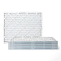 Amazon Basics MERV 5 AC Furnace Air Filter, Cardboard, 20x25x1 Inches, Pack of 6 (Actual Size: 19.75" x 24.75" x 0.75")