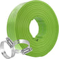 Eastrans 1-1/2'' x 50 FT Pool Backwash Hose with 2 Hose Clamps,Extra Heavy Duty Discharge Hose,Drain Hose for Swimming Pool,Super wear-resistant,weather blast,green