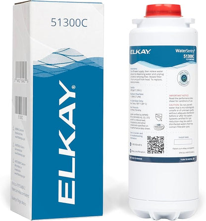 Elkay Genuine WaterSentry 51300C Lead + Microplastics NSF/ANSI Certified Filter (3-Pack)(Bottle Fillers)