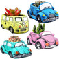 4 Pack Succulent Plants Pot, Small Indoor Plants Pots with Drainage Hole, Decor Garden Pot for Succulents Planter Cactus