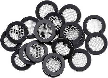 20 Pack Shower Head Filter Gasket 3/4" Shower Head Washer Gasket with Wire Mesh Middle Seal O Ring Hose Net for 1/2" Handheld Hose Connector Prevent Leakage Filter Gaskets