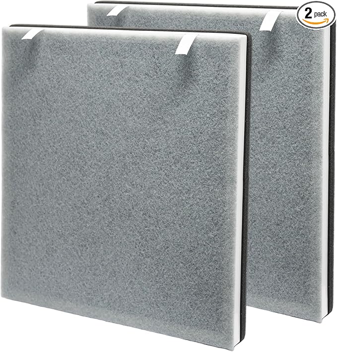 2 Pack Vital 100 Replacement Filter Compatible with LEVOIT Vital 100 and Vital 100-RF Air Purifier, High-Efficiency 3-in-1 True H13 HEPA Activated Carbon Filter