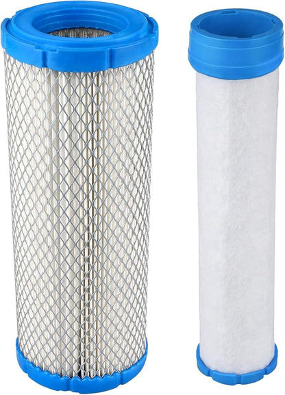 11013-7044 25 083 01 Air Filter & 11013-7045 2508304-S Pre Filter for Kawasaki 11013-7020 11013-7019 for Kohler 25 083 01-S for John Deere M131802 for B&S 841497 for Gravely 21536900 Lawn Mower