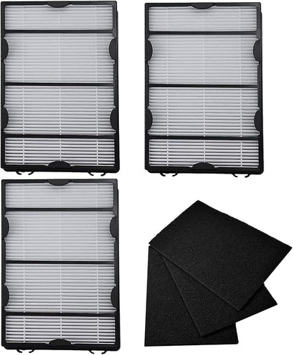 Hopypeyfiy 3 Pack Hapf600 Replacement Filters Kit fit for Holmes HAP615 HAP625 HAP650 filter B (Hapf600 Replacement Filters, Air Purifier Parts & Accessories)