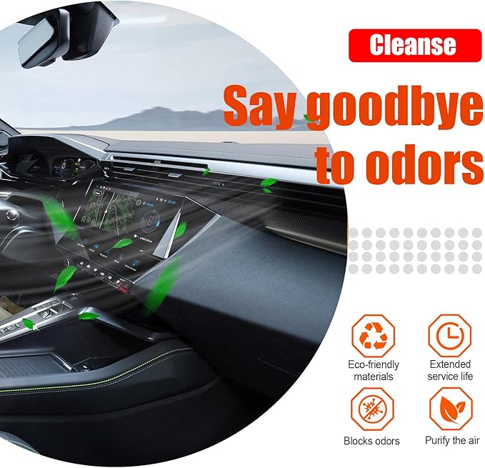 Cabin Air Filter CV6Z-19N619-A Compatible with Fits Ford C-Max 2013-2018 Escape 2013-2019 Lincoln MKC 2015-2020 - CV6Z-19N619-A Focus 2012-2018 Transit Connect 2014-2023 GT 2017-2022