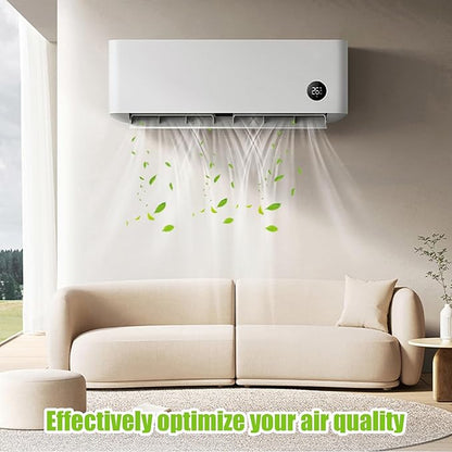 15.7" x 27.6" Extra Large Cuttable Air Conditioner Filters - Cut to Fit Carbon Pad Air Purifier Filters, Washable Reusable Foam Pad Pre Filter Roll for Air Filters AC Window Unit Charcoal Sheet