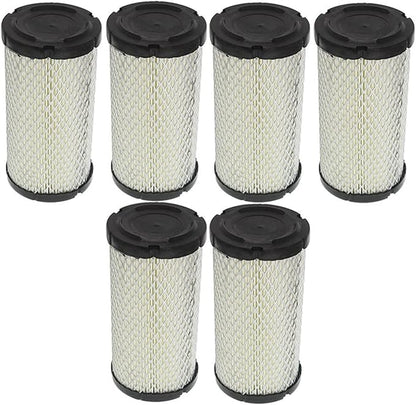 waltyotur 6 Pcs Air Filter 4163715 11013-1290 25 083 02-S 1G659-11222 Replacement for Kubota Bobcat Kawasaki Kohler