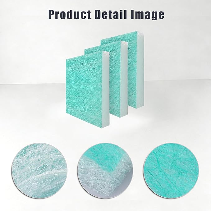 Spray Booth Air Filter Fiberglass Exhaust Green in Paint Booth 15g Green (20" x 25"(200/case))
