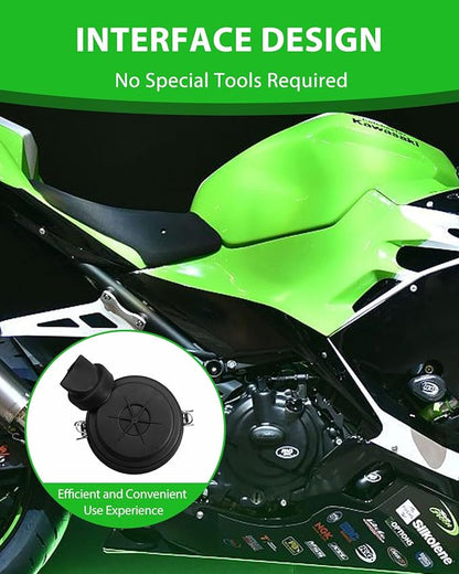 Air Filter Cover Cap 129.8MM Fit for Kawasaki FX600V FX541V FX481V, Air Filter Cover Replace 110117058 11011-7058