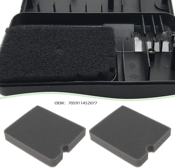 2pcs Square Air Filter Sponge Replacement Part 705911452077 Compatible with Predator Generator Air Filter 8750W 7000W 6500W 5500W 13HP 420cc
