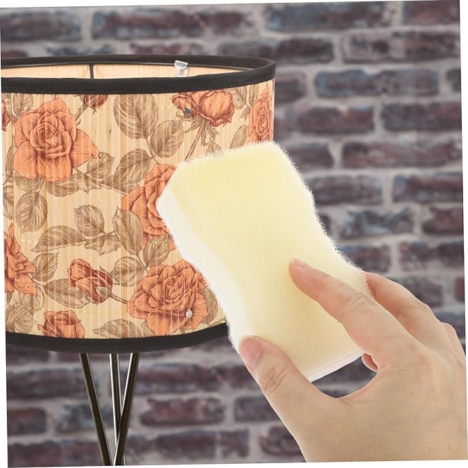 45pcs Reusable Cleaning Sponges for Lamp Shade Dust and Soot Removal Soft Handheld Sponge for Easy Cleaning of Lampshades and Curtains