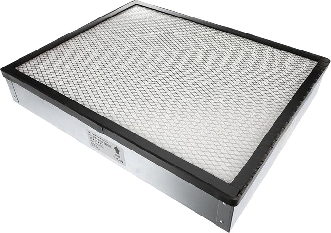 Pollution Control Unit (PCU) High Efficiency MERV 15 Filter. Includes perimeter gasket (20" x 25" x 4")