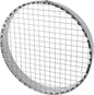 Repa Market Ø10 Inch Duct Cover – Galvanized Steel Round Duct Cap with Mesh Screen – HVAC Exhaust or Intake Vent – Exterior Pipe Air Outlet – Spiral Ventilation Ducting Metal End Plug