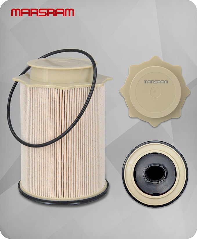 Marsram 6.7 Cummins Fuel Filter Water Separator Set fits for 2019 2020 2021 2022 2023 2024 Dodge Ram 2500 3500 4500 5500 6.7L Cummins Diesel Turbo Engines, Replace 68157291AA 68436631AA