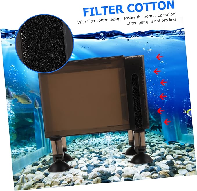 Water Pump Protection Box Pond Filter Box Plastic Pump Case for Outdoor Use