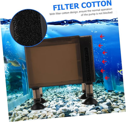 Water Pump Protection Box Pond Filter Box Plastic Pump Case for Outdoor Use