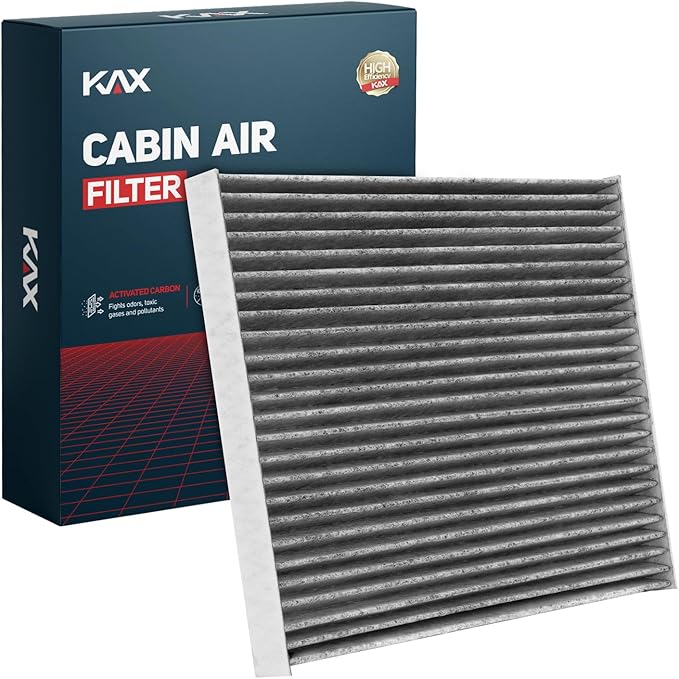 KAX Cabin Air Filter with Activated Carbon, CF10728 Replacement for Hyundai Elantra 2007-2016, Kia Forte 2014-2018, Hyundai Accent 2008-2011, Passenger Compartment Air Filter