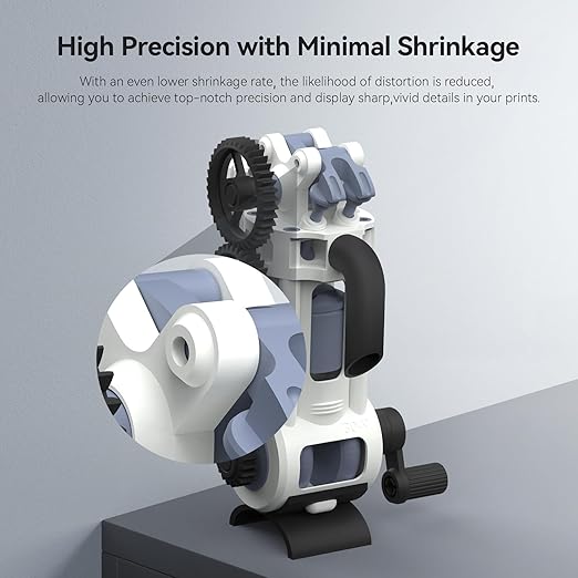 ANYCUBIC ABS-Like Resin Pro 2 Bundle, Upgraded 8K 3D Printer Resin with Enhanced Strength and Toughness, Wide Compatibility for All LCD Resin 3D Printers (4Packs*1kg White, 4kg in Total)