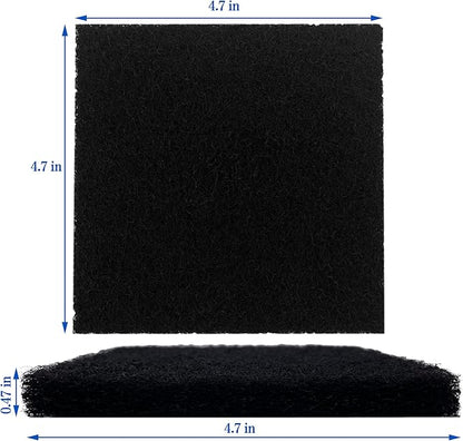 12 Pack Activated Carbon Filter Replacement Refills for KOTTO Solder Smoke Absorber Fume Ventilation Extractor, Compatible with ToolBud Solder Fume Extractor and Your DIY Fume Extractor
