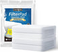 Aquarium Filter Floss Fish Tank Filter Media Aquarium Filter Pad for Fish Tank, Ponds,Garden, Saltwater,Fershwater,Plant, Trutle(39.37x11.8in White)
