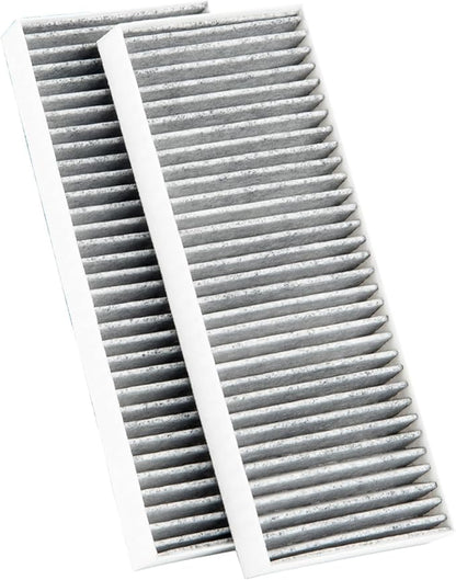 KAX Cabin Air Filter with Activated Carbon, CF10553 Replacement for Frontier 2015-2019, Pathfinder 2005-2012, Xterra 2005-2015, Pack of 2