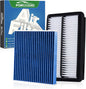 Cabin & Engine Air Filter Fit for Acura TLX 2021-2025 2026 L4 2.0L, Honda Odyssey V6 3.5L 2018-2025 2026 Activated Carbon Cabin Filter Replacement CF11182 CA12061 Car Accessories