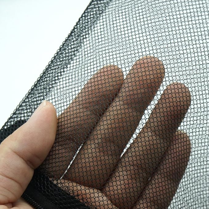 12 Pcs Reusable Zipper Filter Media Bags for Aquarium Fish Tank - Mesh Bags for Activated Carbon, Ceramic Rings, Bio Balls, Biological Filtration