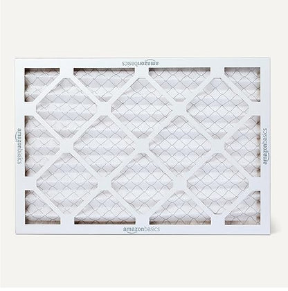 Amazon Basics MERV 5 AC Furnace Air Filter, 14x20x1 inches, 6-Pack (Actual size: 13.75" x 19.75" x 0.75")