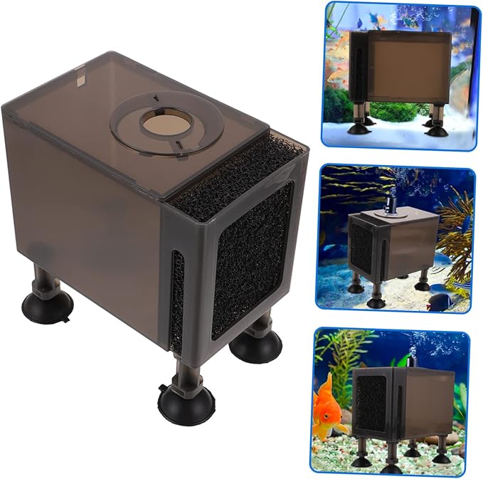 Water Pump Protection Box Pond Filter Box Plastic Pump Case for Outdoor Use