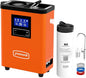 Purewell® K8680 RO Water Purifier System,10-Stage RV Portable Water Filtration Survival with UV,Desalination Rate Reaches 95%,Survival Gear Purification for Drinking,Team Camping，Travel(Orange)