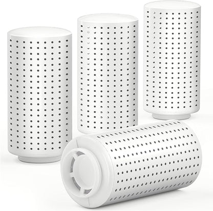 Leemone 4-Pack Humidifier Demineralization Cartridge Compatible with Dreo Humidifiers HM512S/713/713S/717S, # DR-HPA017 Cartridge Prevent Mineral Build-up, Filter Hard Water, Eliminate White Dust