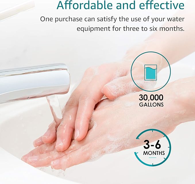 AQUA CREST AP110 Whole House Water Filter, Sediment Filter, 5 Micron, Replacement for 3M® Aqua-Pure AP110, Culligan® P5, APEC, GE FXUSC, Whirlpool®, Any 10" x 2.5" Home Water Filter, Pack of 4