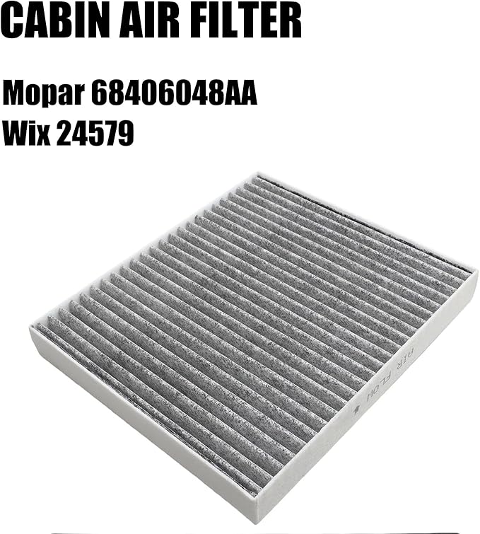 6.7 Cummins Diesel Filters Kit Compatible with 2013-2018 Ram 2500 3500 4500 5500 6.7L Cummins Diesel Oil Fue Engine Cabin Air Separator Filtration 5083285AA 53034051AB 68406048AA 68157291AA 68197867AA