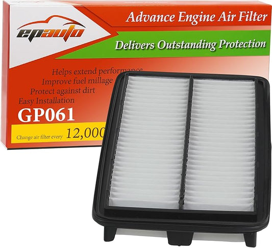 EPAuto GP061 (CA12061) Engine Air Filter, Replacement for Acura MDX, TLX, Honda Pilot, Odyssey, Passport, Ridgeline – Fits V6 & 2.0L Models (2016–2025)