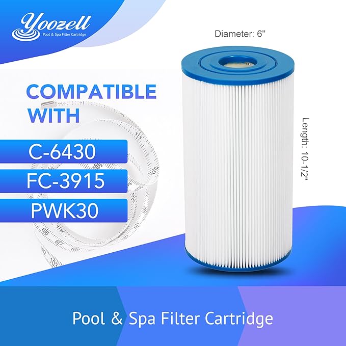6430 Pool Filter Cartridge Replacement 2 Pack
