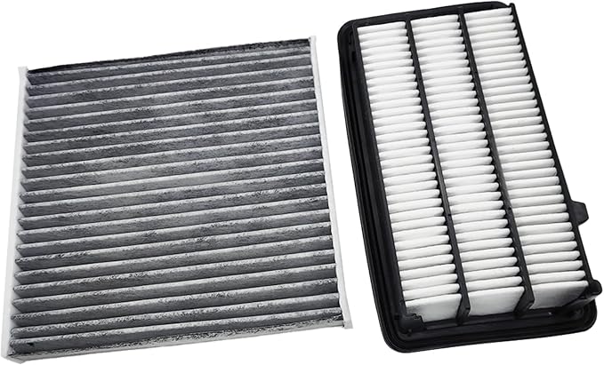 Cabin & Engine Air Filter For CR V 1.5L (2017-2022), Civic 1.5L (2016-2021), Replace CP182, CF11182, CA12050, 17220-5AA-A00