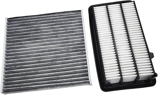 Cabin & Engine Air Filter For CR V 1.5L (2017-2022), Civic 1.5L (2016-2021), Replace CP182, CF11182, CA12050, 17220-5AA-A00