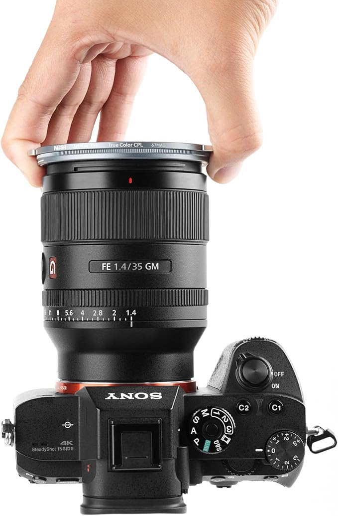 NiSi - JetMag Pro 67mm to 67MAG Adapter, Magnetic Filter Ring for Thread Lenses - Ultra-Slim, Durable Aluminum Frame, Twist-Lock Security
